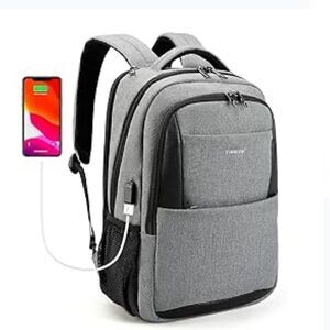 Tigernu Anti-theft Men 15.6 in USB Charging Travel/College/School Backpack